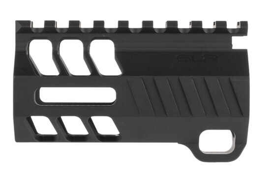 SLR Helix free float handguard features a picatinny top rail